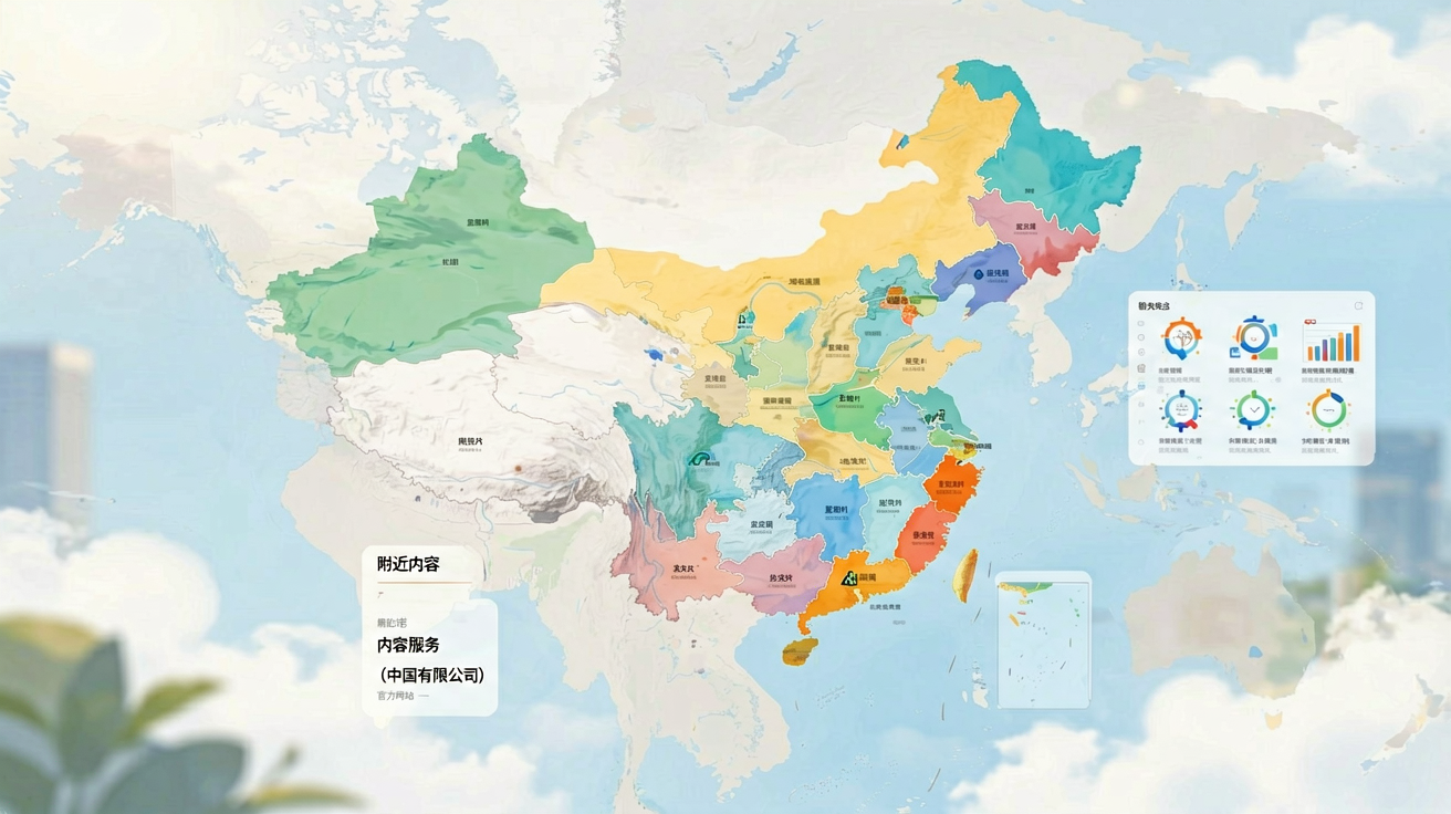 星空综合信息覆盖地图，展示内容服务范围与分类结构